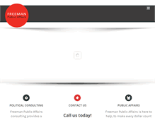 Tablet Screenshot of freemanpa.com